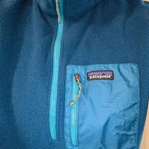 Patagonia Blue Fleece Jacket